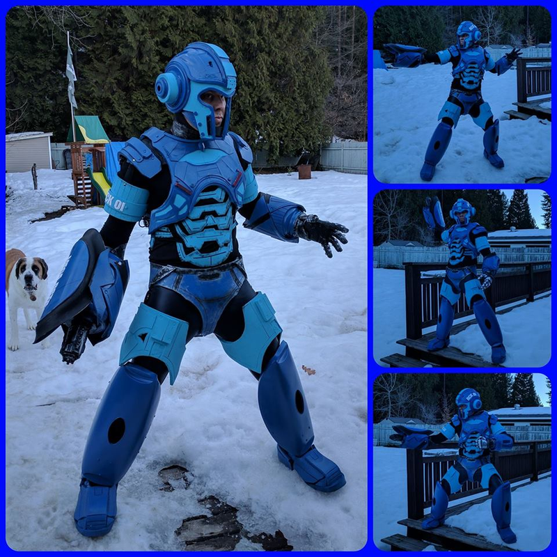 Illustration for article titled Holy Cow This Mega Man Cosplay